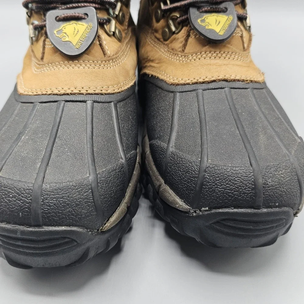 Herman Survivor Waterproof‎ Leather Titan Work Boots Size 9 Slip Oil Resistant